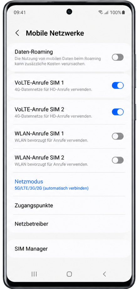 VoLTE Android