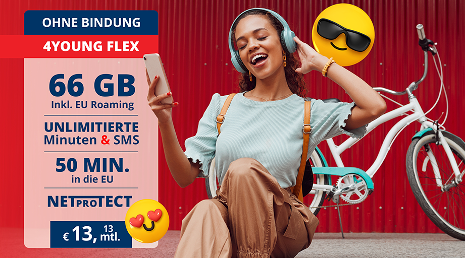 4Young Flex 66 GB - Pravo rešenje za mlade