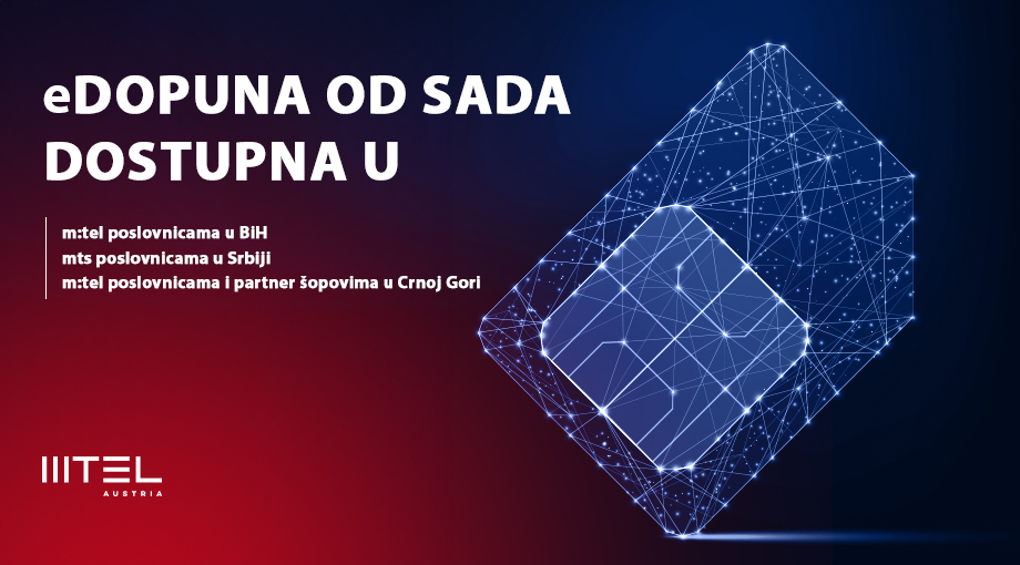 eDopuna od sada dostupna u BiH, Srbiji, kao i Crnoj Gori