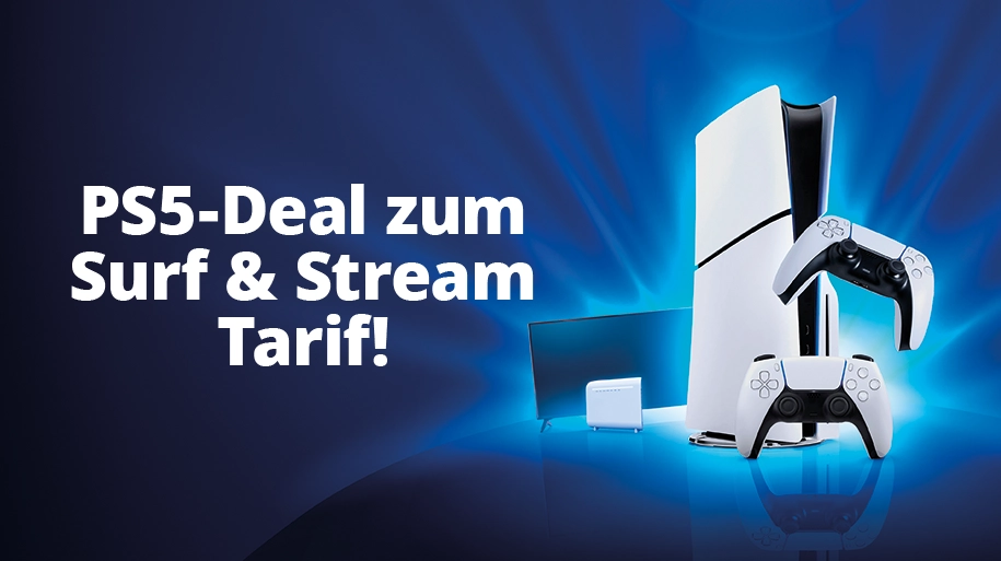 Jetzt PlayStation®5 für nur 400 € sichern.