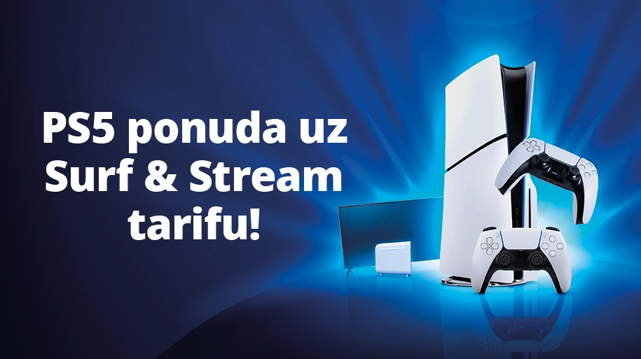 Osiguraj svoju PlayStation®5 za samo 400 €.