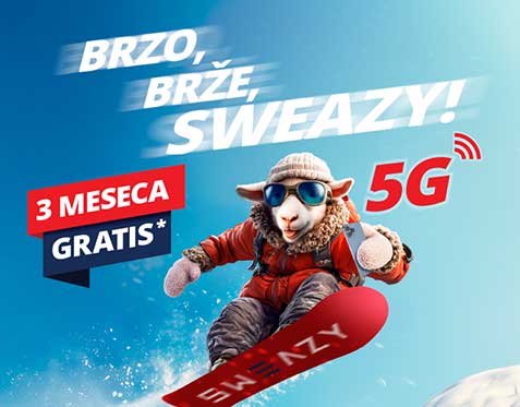 Sweazy - 3 meseca gratis