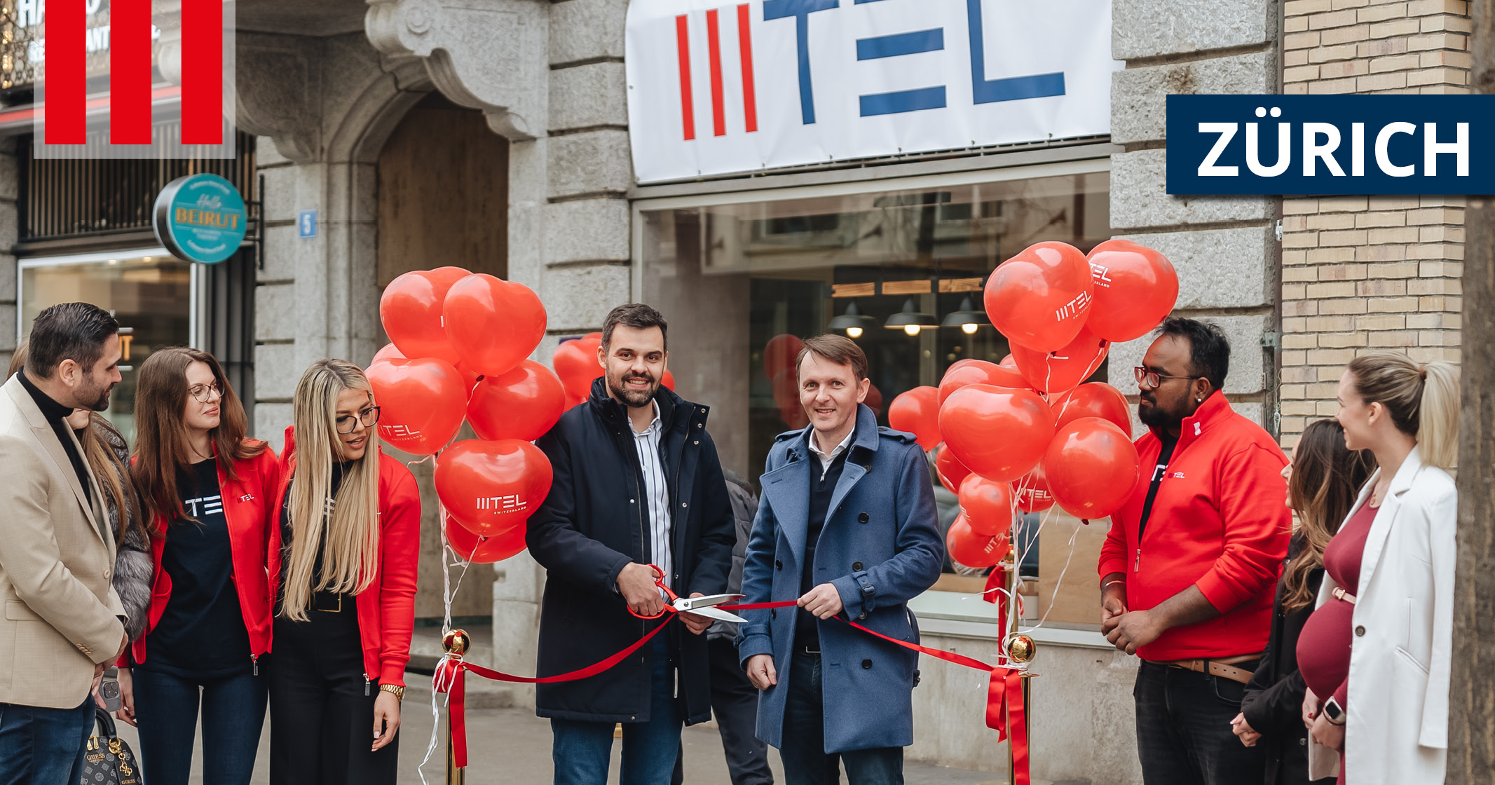 MTEL eröffnet 1. Shop in Zürich