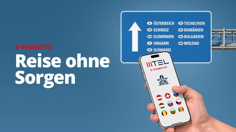 Mit MTEL Vignetten online kaufen