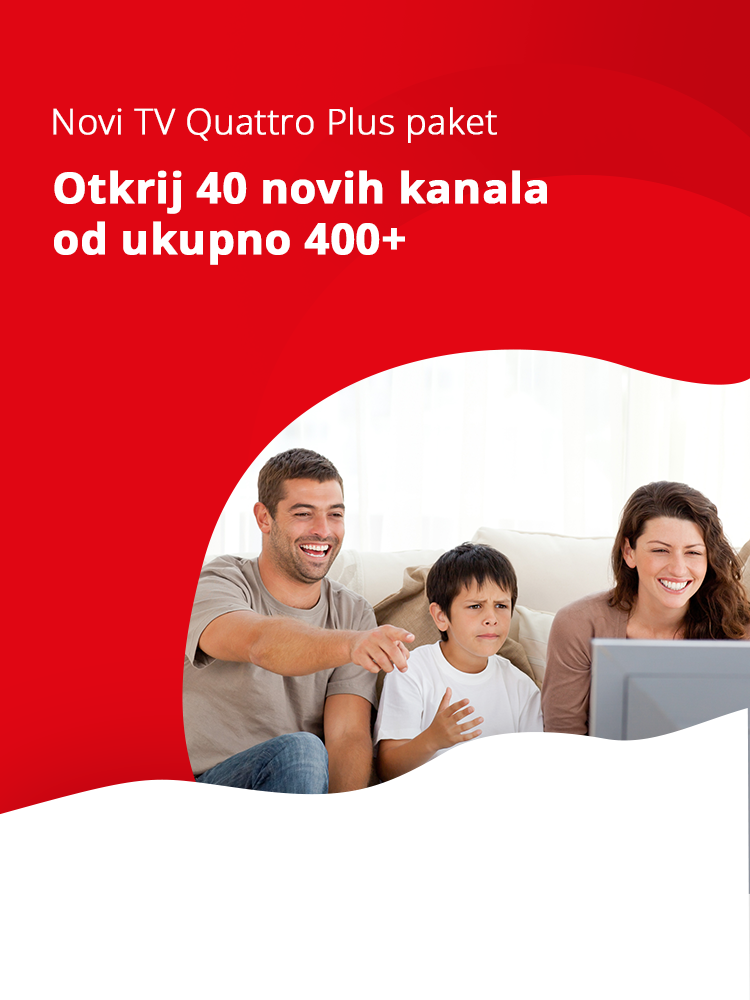 MTEL TV QUATTRO PLUS